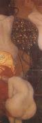 Gustav Klimt Gold Fish (mk20) USA oil painting artist